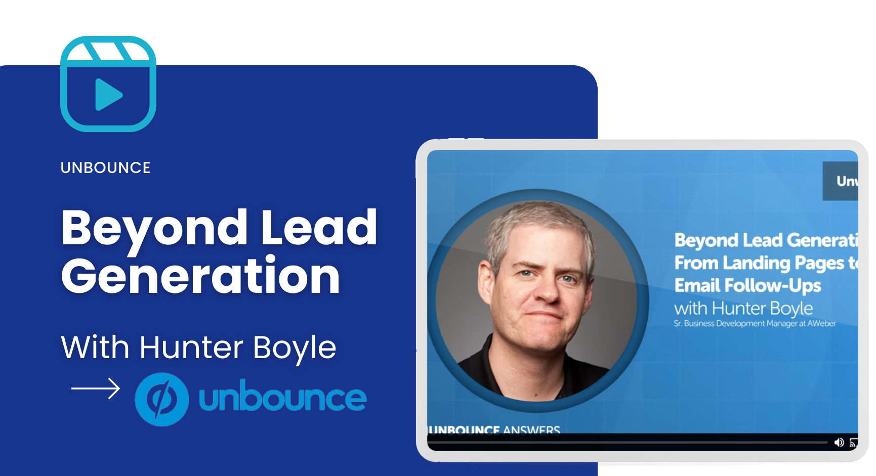 Beyond lead generation from landing pages to email