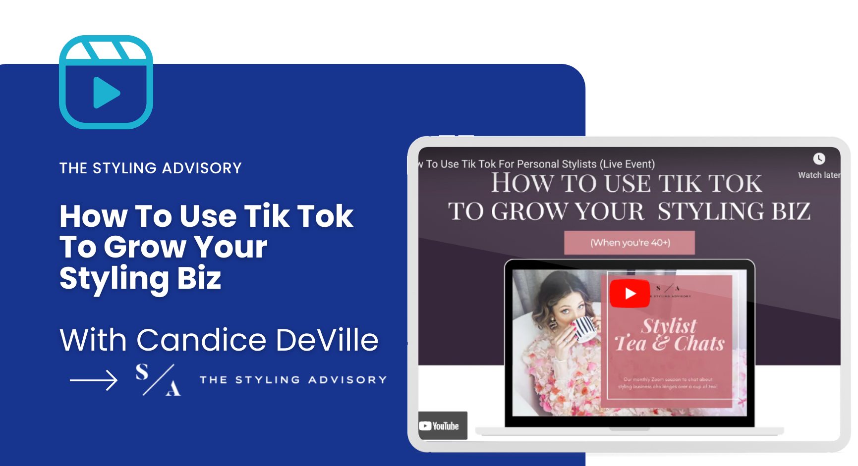 how to use tik tok to grow your styling biz with candice deville